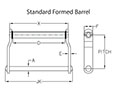 Welded Drag Std Barrel